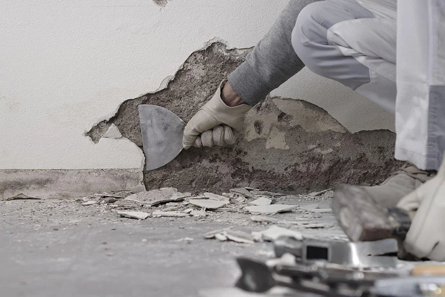 Cracked Wall / Structural Repair in Falls Church, VA