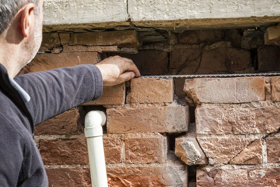 Cracked Wall / Structural Repair in Falls Church, VA