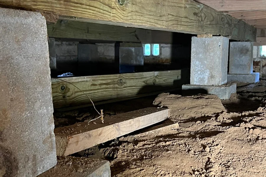 Pier and Beam or Block and Base Foundation Repair in Falls Church, VA